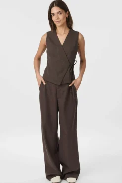 Neo Noir Samara Melange Waistcoat 165293< Veste