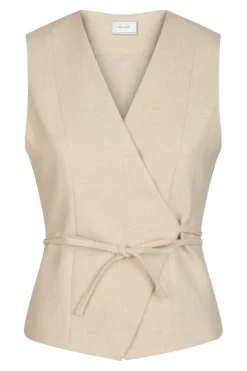 Samara Melange Waistcoat 165293*Neo Noir Clearance