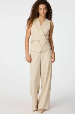 Samara Melange Waistcoat 165293*Neo Noir Clearance