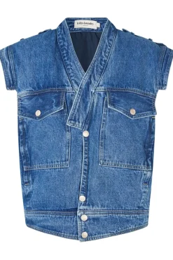 Lollys Laundry Samll Vest Sl< Veste