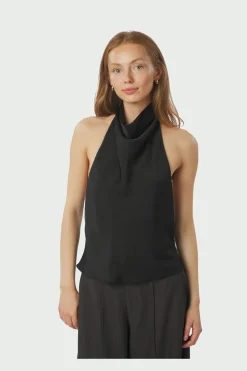 Neo Noir Sania Heavy Satin Top 167109< T-Shirts & Toppe