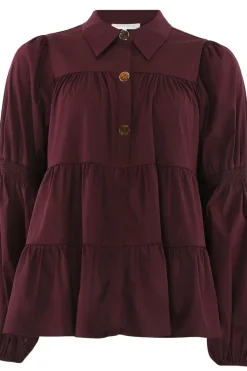 Continue Sanna Gold Buttons 15085< Bluser & Skjorter