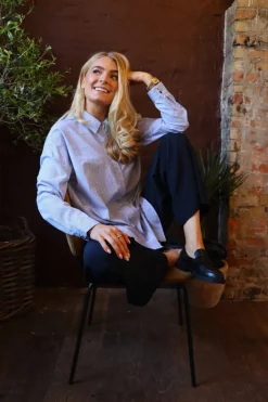 Liberte Sara Ls Shirt 21223< Bluser & Skjorter|Ammevenligt Tøj