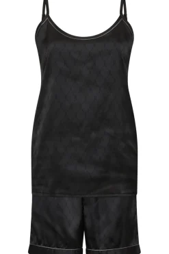 Hype The Detail Satin Short Set 800-40< Nattøj & Lingeri