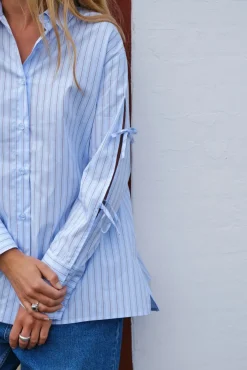 Neo Noir Selini Multi Stripe Shirt 165889< Bluser & Skjorter|Ammevenligt Tøj