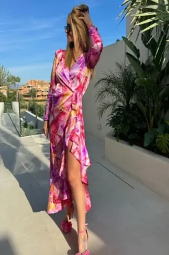 Senorita Watercolour Dress*Valentin Studio Outlet