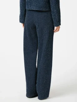 Neo Noir Shaya Denim Structure Pants 164345< Bukser, Jeans & Leggings