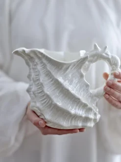 Bloomingville Shellie Kande, Hvid, Stentøj 82072684< Ting Til Køkkenet