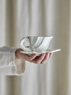 Shellie Kop m/underkop, Hvid, Stentøj 82072685*Bloomingville Best