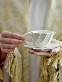 Shellie Kop m/underkop, Hvid, Stentøj 82072685*Bloomingville Best