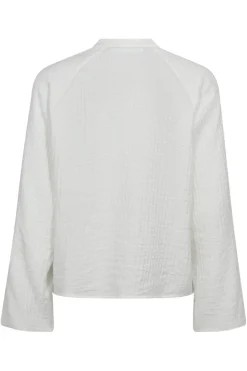 Co´Couture Shinacc Lace V-Shirt 35923< Bluser & Skjorter|Ammevenligt Tøj