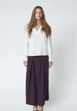 Co´Couture Shinacc V-Blouse 35922< Bluser & Skjorter