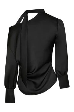 Neo Noir Shirli Heavy Sateen Blouse 166967< Bluser & Skjorter
