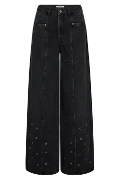 Co´Couture Sifcc Eyelet Wide Jeans 31586< Bukser, Jeans & Leggings