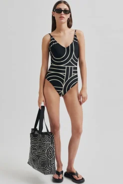 Second Female Signature Swimsuit 59736< Bikinier & Badetøj