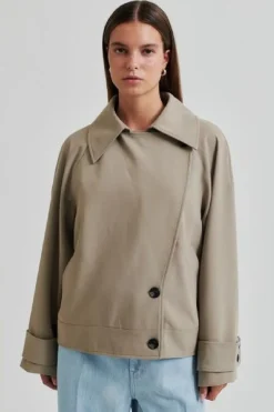 Second Female Silvie Trench Jacket 59292< Overtøj & Jakker