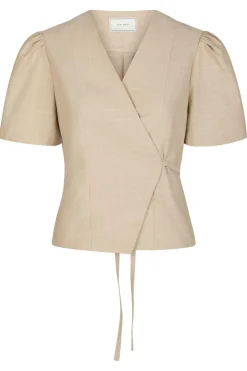 Simoni Stripe Blouse 165361*Neo Noir Outlet