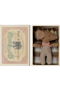 Maileg Sleepy Wakey Baby Mouse In Matchbox<Børn Bad, Leg & Interiør