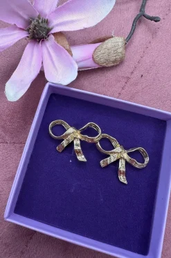 Mellow Moon Small Bows< Øreringe