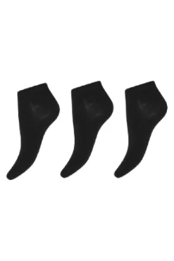 Sneaker Socks Bamboo 3Pk 20323-65*Decoy Clearance
