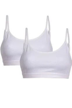 Soft basic Soffi Bra top narrow strap 2 pak< Nattøj & Lingeri