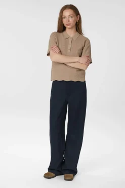 Soko Wave Knit Tee 164605*Neo Noir Discount