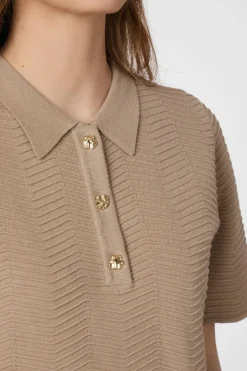 Soko Wave Knit Tee 164605*Neo Noir Discount