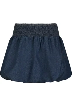 Neo Noir Solar Denim Balloon Skirt 165053< Nederdele