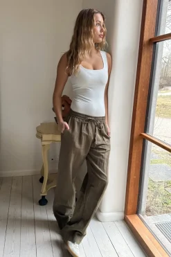 Neo Noir Sonar Linen Pants< Bukser, Jeans & Leggings