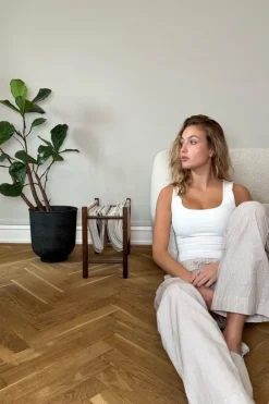 Neo Noir Sonar Mini Stripe Pants< Bukser, Jeans & Leggings