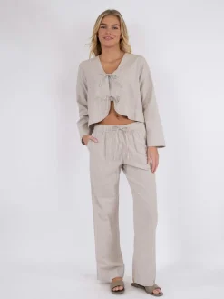 Neo Noir Sonar Mini Stripe Pants< Bukser, Jeans & Leggings