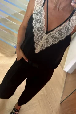 Valentin Studio String Contrast Top< T-Shirts & Toppe