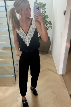 Valentin Studio String Contrast Top< T-Shirts & Toppe