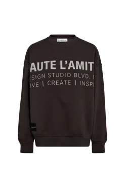 Haute L'Amitié Studio Logo Sweat HL10446< Sweatsæt & Comfy Wear|Bluser & Skjorter