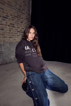 Haute L'Amitié Studio Logo Sweat HL10446< Sweatsæt & Comfy Wear|Bluser & Skjorter