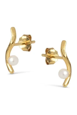 Enamel Copenhagen Studs, Ivory< Øreringe