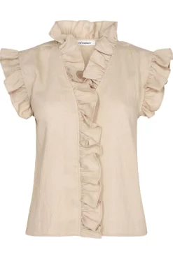Co´Couture Suedacc Frill Top 35213< T-Shirts & Toppe