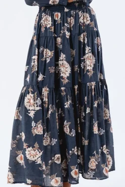 Lollys Laundry Sunsetll Maxi Skirt< Sæt 🛍️