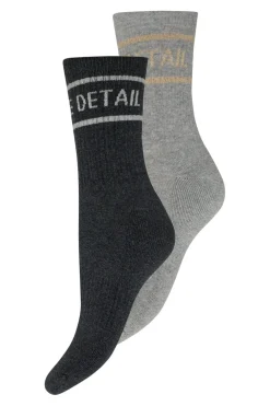 Hype The Detail Tennis Sock 2-Pk 21491-80< Strømper & Strømpebukser