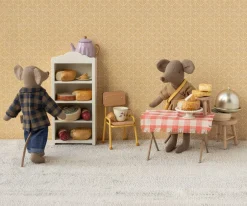 Maileg Ternet Brun Skjorte Og Bukser, Far Mus<Børn Bad, Leg & Interiør