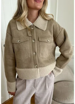 BYIC Theaic Teddy Jacket< Overtøj & Jakker