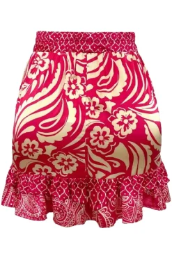 Liberte Tia-Frill-Short-Skirt 22238< Sæt 🛍️|Nederdele