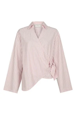 Tifuna Stripe Wrap Shirt 167535*Neo Noir