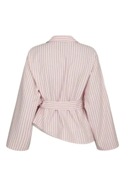 Tifuna Stripe Wrap Shirt 167535*Neo Noir