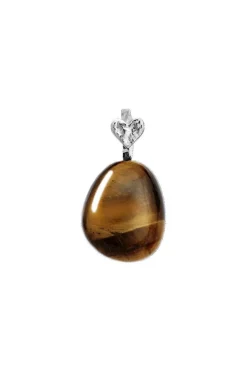 Tiger Eye Earth Pendant*Maanesten Best
