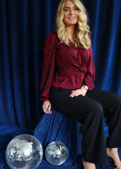 Liberte Tiki Ls Twist Blouse 22120< Bluser & Skjorter