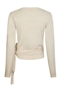 Tilfa Knit Wrap Blouse 166313*Neo Noir New