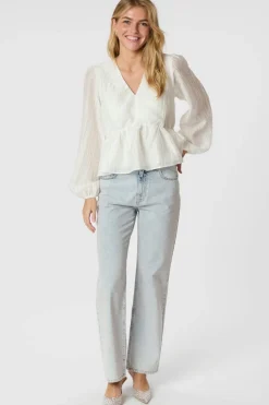 Neo Noir Timmy Solid Blouse 164913< Bluser & Skjorter