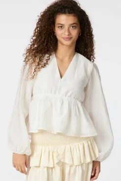 Neo Noir Timmy Solid Blouse 164913< Bluser & Skjorter