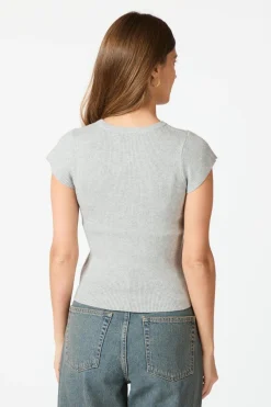 Tirra Knit Tee 163378*Neo Noir Hot